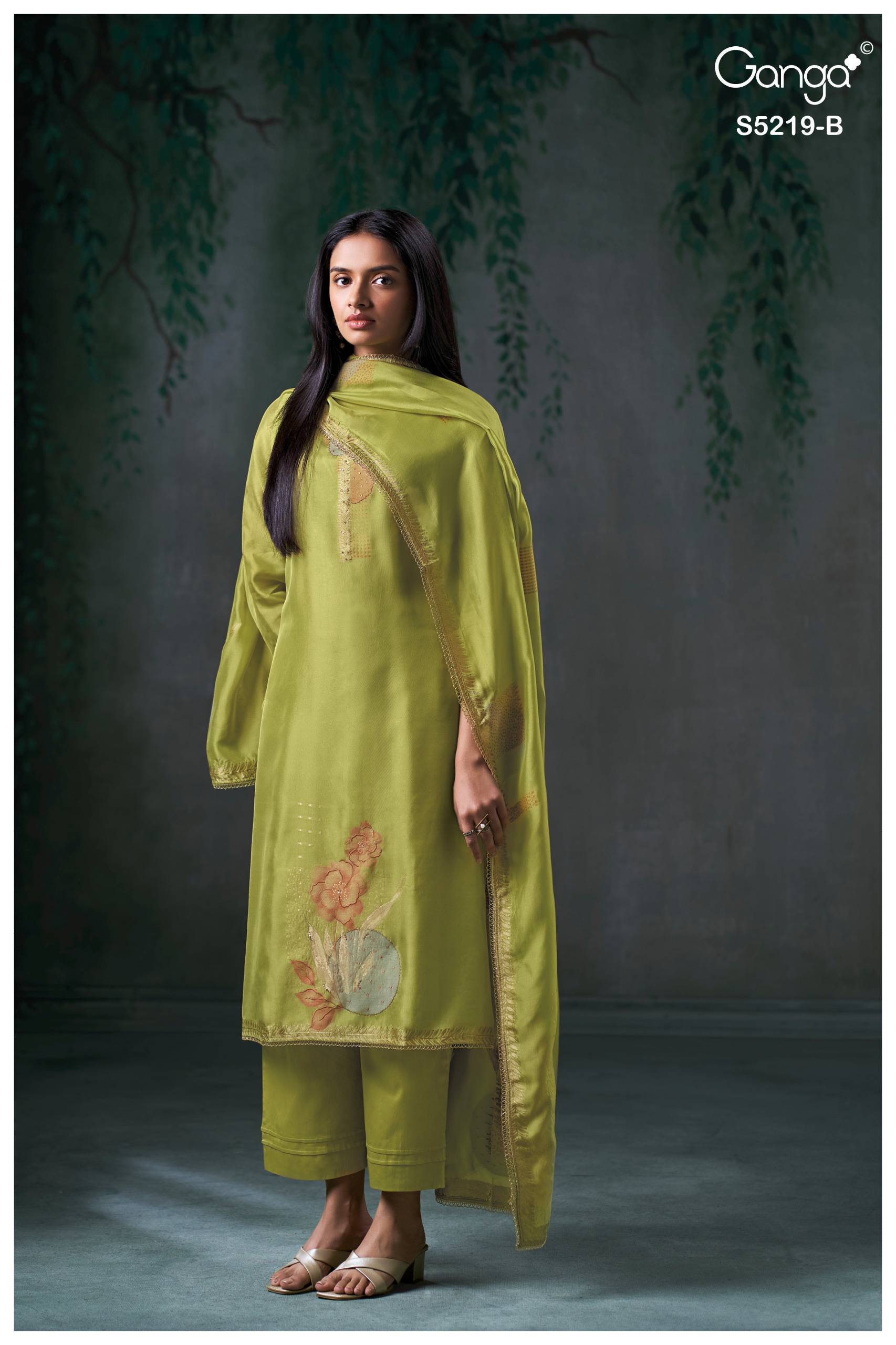 JEESHKA 5219 SERIES BY GANGAFASHION Stylish Beautiful Colourful VISCOSE JACOUARD Dresses At Wholesale Price
